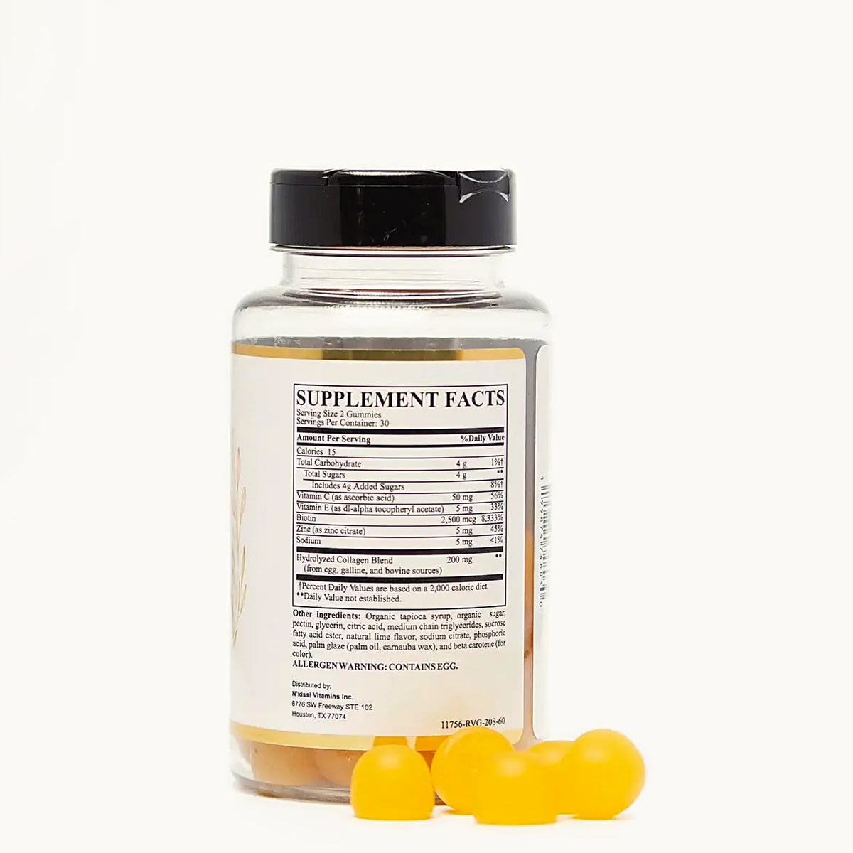 N'kissi Dermera™ Beauty Multivitamin Gummies